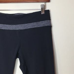 Lululemon Sz 6 Black Athletic Crop Capri Pants